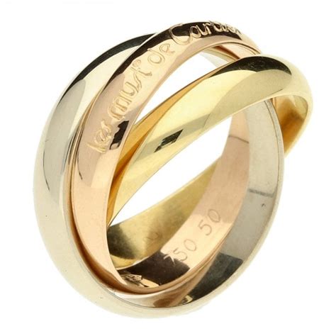 cartier trinity ring definition|cartier trinity with black gold.